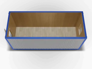 Блок-контейнер 6 на 2,4 в базовой комплектации, отделка МДФ панели