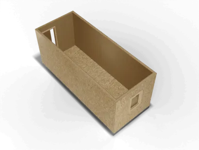 утепленная бытовка с электрикой осб