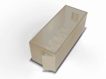 бытовка 6 на 2,4 ВАГОНКА ПВХ пол линолеум