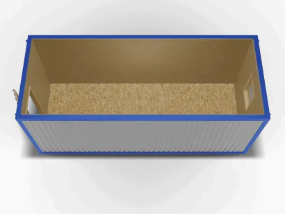 Блок-контейнер 6 на 2,4 в базовой комплектации с утеплением