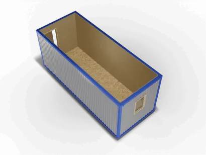 Блок-контейнер 6 на 2,4 в базовой комплектации с утеплением